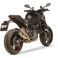 Remus Double Mesh Ducati Monster M7 21 Ref:74582 156521 Stainless Steel Homologeret Lyddæmper