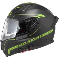 Nzi Go Rider Stream Solid Fullface-hjelm