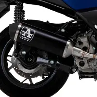 Arrow Urban Aluminium Dark With Dark End Cap Yamaha X-max 300/tricity 300 ´21-22 Homologeret Lyddæmper