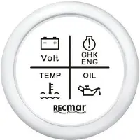 Recmar Kombinationsmåler 12-24v