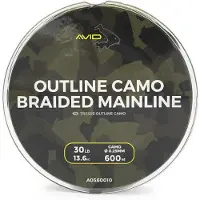 Avid Carp Outline Flettet Fiskesnøre 600 M