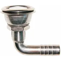 Marine Town 20 Mm Rustfrit Stål Albue Gennemføring