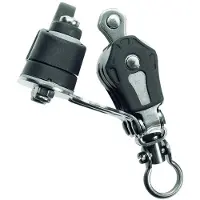 Barton Marine Triple Drejelig Blok Med Reb Støtte/reb Klemme 275kg 5 Mm