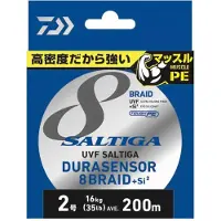 Daiwa Saltiga 8x 400 M Flettet Fiskesnøre