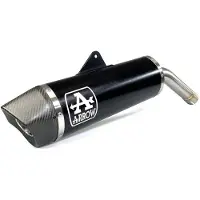 Arrow Maxi Race-tech Aluminium Dark With Carbon End Cap Bmw F 850 Gs ´18-20 Homologeret Lyddæmper