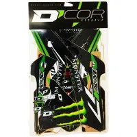 Dcor Visuals Monster Energy Kawasaki Kx 250f 13-14 Grafisk Sæt