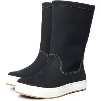 Boat Boot None Lace Leather Gummistøvler