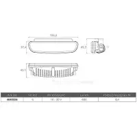 A.a.a. Ip65 6 Led-projektor