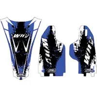 Why Stickers Yamaha Wr450f 2007-2009 Rear Fender Grafisk Sæt