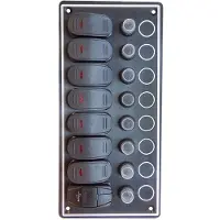 A.a.a. Kontrolpanel Med 7 Kontakter Og Usb