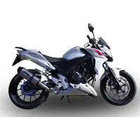 Gpr Exhaust Systems Gpe Anniversary Titanium Honda Cb400 F 2013-2015 Conical Homologeret Slip On Lyddæmper