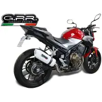 Gpr Exhaust Systems Albus Ceramic Honda Cb400 F 2013-2015 Oval Homologeret Slip On Lyddæmper
