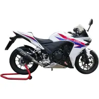 Gpr Exhaust Systems Gp Evo4 Black Titanium Honda Cbr500 R 2023-2024 E5 Conical Homologeret Slip On Lyddæmper