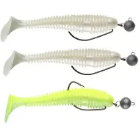 Swimy Galfion Fat Shad Cheburashka Rig Blødt Agn 10g 120 Mm 16 Enheder