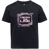 IQ børne-T-shirt med korte ærmer Dafi Jrg, sort, str. 158