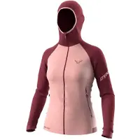 Dynafit - Fleece dame - Speed Polartec Hooded Jkt W Burgundy til UnisexUld - Størrelse M - Rød