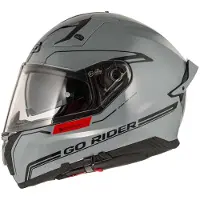 Nzi Go Rider Stream Solid Fullface-hjelm