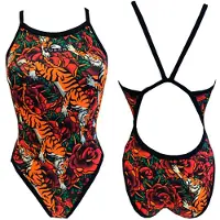 Turbo Tiger Roses Revolution Badetøj