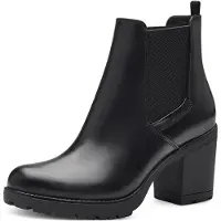 Marco Tozzi Chelsea Boots sort