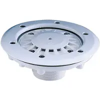 AstralPool Bundafløb Til Pool 00340 2´´ Limet Gevind Ø Præfabrikeret Pool 50mm