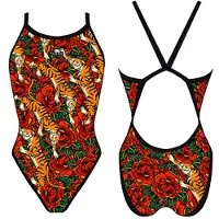 Turbo Tiger Roses Revolution Badetøj