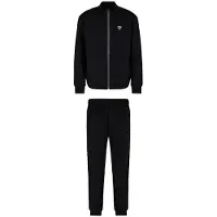 EA7 EA7til mænd. 8NPV56_PJ4EZ Tain Premium træningsdragt sort (XXS), Casual, Sport, Multisport, Polyester