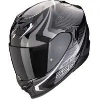 Scorpion Exo-520 Evo Air Terra Sort/Sølv/Hvid 2XL