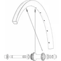 Mavic Cosmic Slr 32 Disc Racercykel Fælg