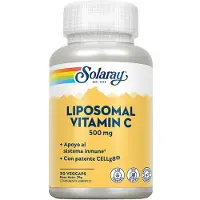 Solaray Liposomal Vitamin C 500mg Kapsler 100 Enheder