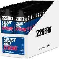 226ers Shot Xtrem 250mg Caff Engangsdosisboks Til Energidrik Blå Energi 60ml