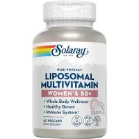 Solaray Liposomal Women´s +50 Multivitamins And Minerals Kapsler 60 Enheder