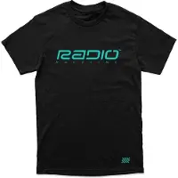 Radio Raceline Logo T-shirt Med Korte ærmer