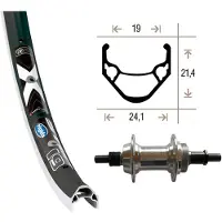 Winora Rigida X-star 19 6-7s 24´´ Baghjul