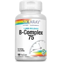 Solaray B-complex 75 Kapsler 100 Enheder