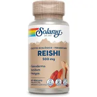 Solaray Reishi 500mg Kapsler 60 Enheder