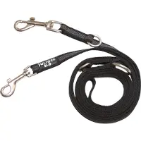 JULIUS K-9 K9 C&G dressurline, sort/grå 14mm/2,2m