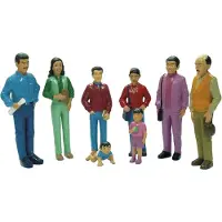 Miniland Figurer Latinamerikansk Familie 8 Enheder