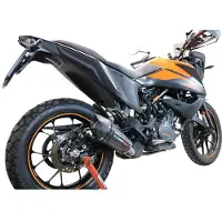 Gpr Exhaust Systems Gp Evo4 Poppy Ktm Adventure 250 2020-2022 E5 Conical Homologeret Slip On Lyddæmper
