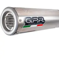 Gpr Exhaust Systems M3 Kawasaki Versys 650 21-23 Ref:e5.co.k.169.cat.m3.inox Stainless Steel With Catalyst Homologeret Fuldlinjesystem