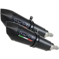 Gpr Exhaust Systems Gpe Anniversary Titanium Double Z 1000 Sx 11-16 Euro 3 Homologeret Slip On Lyddæmper