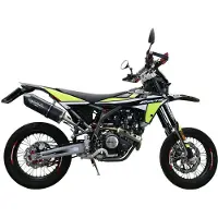Gpr Exhaust Systems Furore Evo4 Poppy Fantic Motor Xef 125 Competition 4t 2021-2023 E5 Oval Homologeret Slip On Lyddæmper