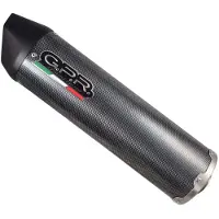 Gpr Exhaust Systems Furore Poppy Fantic Motor 125 M Performance 19-20 Ref:fn.1.fupo Oval Lyddæmper Typegodkendt