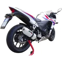 Gpr Exhaust Systems Albus Evo4 Honda Cbr500 R 2023-2024 E5 Oval Homologeret Slip On Lyddæmper