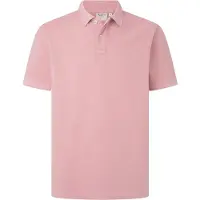Pepe Jeans Pepe Jeanstil mænd. PM542099 New Oliver pink polo shirt (XL), Casual, Bomuld, Korte ærmer, Bæredygtig