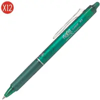 Pilot Pen Pilot FriXion Clicker grøn medium 0,7 mm - (12 stk.)