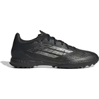 Adidas Herre F50 Liga Mørk Spark Pakke TF Kunstgræs Fodboldstøvler Core Black/Iron Metallic/Gold Metallic
