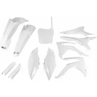 Ufo Honda Crf 250r/450r 2014-2017 With Airbox Cover Eu Hokit121f-041 Fork Protectors & Plastikkit
