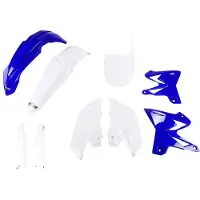 Ufo Yamaha Yz 125/250 2005-2007 Restyling Yakit327f-999w Fork Protectors & Plastikkit
