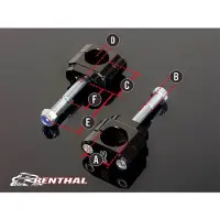 Renthal 36 Offset 5 Mm 1042008 Styrforhøjere