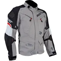 Leatt ADV Dritour 7.5 Louis Edition Tekstiljakke Grå/Sort/Hvid 3XL